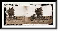 Historic Framed Print, View on Battle-field of Antietam,  17-7/8" x 21-7/8"