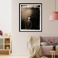 Historic Framed Print, Washington Navy Yard District of Columbia. Lewis Payne in sweater seated and manacl - 3,  17-7/8" x 21-7/8"