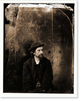 Historic Framed Print, Washington Navy Yard District of Columbia. Man arrested on suspicion of being one o,  17-7/8" x 21-7/8"