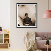 Historic Framed Print, Washington Navy Yard District of Columbia. Man arrested on suspicion of being one o - 2,  17-7/8" x 21-7/8"