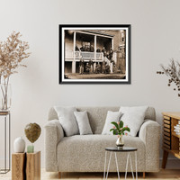 Historic Framed Print, Washington District of Columbia. Capt. D.G. Thomas M.S.K.,  17-7/8" x 21-7/8"