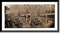 Historic Framed Print, Washington District of Columbia. Grand review of the Army - 5,  17-7/8" x 21-7/8"