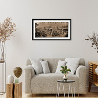 Historic Framed Print, Washington District of Columbia. Grand review of the Army - 5,  17-7/8" x 21-7/8"