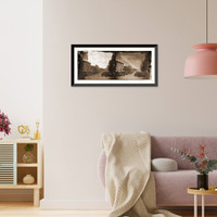 Historic Framed Print, Washington District of Columbia. Grand review of the army - 9,  17-7/8" x 21-7/8"