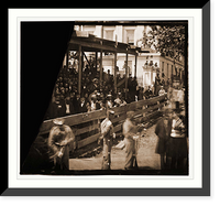 Historic Framed Print, Washington District of Columbia. Grand review of the army - 11,  17-7/8" x 21-7/8"