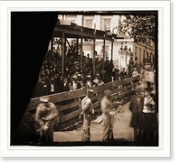 Historic Framed Print, Washington District of Columbia. Grand review of the army - 11,  17-7/8" x 21-7/8"