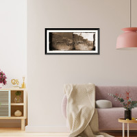 Historic Framed Print, Washington District of Columbia. Grand review of the army - 12,  17-7/8" x 21-7/8"