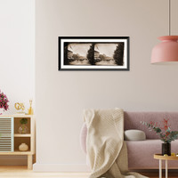 Historic Framed Print, Washington District of Columbia. Grand review of the army - 19,  17-7/8" x 21-7/8"