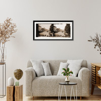 Historic Framed Print, Washington District of Columbia. Grand review of the army - 22,  17-7/8" x 21-7/8"