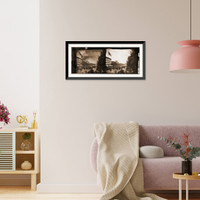 Historic Framed Print, Washington District of Columbia. Grand review of the army - 25,  17-7/8" x 21-7/8"