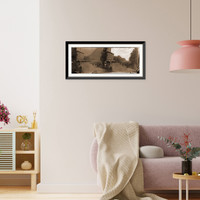 Historic Framed Print, Washington District of Columbia. Grand review of the army - 26,  17-7/8" x 21-7/8"