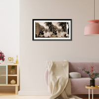 Historic Framed Print, Washington District of Columbia. Grand review of the army - 27,  17-7/8" x 21-7/8"