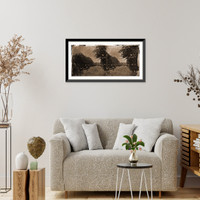 Historic Framed Print, Washington District of Columbia. Grand review of the army - 28,  17-7/8" x 21-7/8"