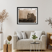 Historic Framed Print, Washington District of Columbia. Quartermasters Office (Capt. Charles H. Tompkins),  17-7/8" x 21-7/8"