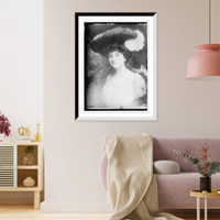 Historic Framed Print, Gwendolen Burden,  17-7/8" x 21-7/8"