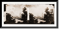 Historic Framed Print, Westover Landing Virginia. View of transports in James River,  17-7/8" x 21-7/8"