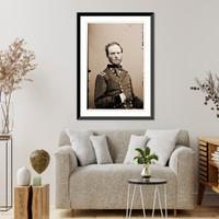 Historic Framed Print, William T. Sherman,  17-7/8" x 21-7/8"