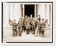 Brevet Major General Chas. Devens & staff Richmond Va. April 1865, Historic Reproduction