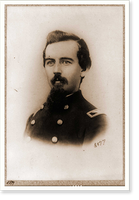 Historic Framed Print, Bvt. Brig. General O.C. Risdon,  17-7/8" x 21-7/8"