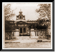 Historic Framed Print, Charleston South Carolina: The orphan asylum facade - 2,  17-7/8" x 21-7/8"