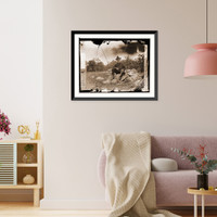 Historic Framed Print, Antietam Maryland. Col. Turner G. Morehead 106th Pennsylvania Volunteers,  17-7/8" x 21-7/8"