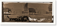 Historic Framed Print, Emmitsburg Maryland. Mount St. Marys college - 4,  17-7/8" x 21-7/8"