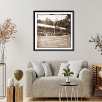 Historic Framed Print, Washington District of Columbia. The grand review of the Army. Presidential reviewi - 2,  17-7/8" x 21-7/8"