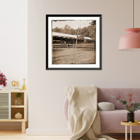 Historic Framed Print, Washington District of Columbia. The Grand Review of the Army. The Presidential rev - 2,  17-7/8" x 21-7/8"