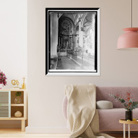 Historic Framed Print, Cathedral of Guadaloupe [i.e. the Cathedral, Mexico City],  17-7/8" x 21-7/8"