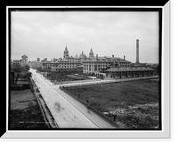 Historic Framed Print, The Ponce de Leon, rear view,  17-7/8" x 21-7/8"