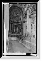 Historic Framed Print, Church of Guadaloupe [i.e. the Cathedral, Mexico City], Mexico,  17-7/8" x 21-7/8"