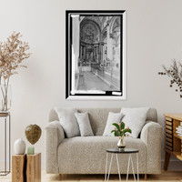 Historic Framed Print, Church of Guadaloupe [i.e. the Cathedral, Mexico City], Mexico,  17-7/8" x 21-7/8"