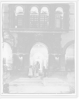 Historic Framed Print, Ladies entrance, Ponce de Leon,  17-7/8" x 21-7/8"