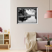 Historic Framed Print, Princess on Dunn's Creek, The,  17-7/8" x 21-7/8"