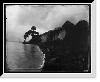 Shell mound Barker's Bluff, Indian River - 2 Classic, Vintage Wall Art