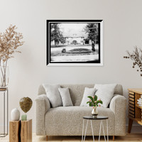 Historic Framed Print, Police station, Belle Isle,  17-7/8" x 21-7/8"