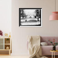 Historic Framed Print, Police station, Belle Isle,  17-7/8" x 21-7/8"