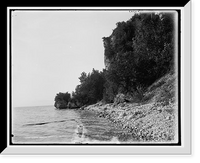 Historic Framed Print, Gitchie Manitou, Mackinac Island,  17-7/8" x 21-7/8"