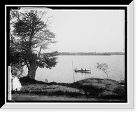 Historic Framed Print, Pine Lake,  17-7/8" x 21-7/8"