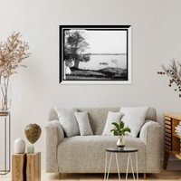 Historic Framed Print, Pine Lake,  17-7/8" x 21-7/8"