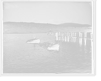 Historic Framed Print, Ferry and West Point,  17-7/8" x 21-7/8"