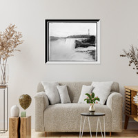 Historic Framed Print, [American Falls from Goat Island] - 2,  17-7/8" x 21-7/8"