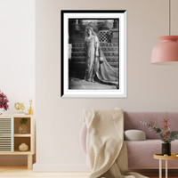 Historic Framed Print, Julie Opp as "Marianne", Byron, N.Y..Byron,  17-7/8" x 21-7/8"