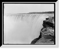 Historic Framed Print, The [Horseshoe] Falls from above,  17-7/8" x 21-7/8"