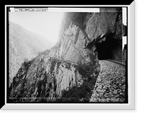 Tunnel No. 4, Temasopo sic Canyon, Mexico, Vintage Wall Art