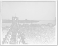 Historic Framed Print, Tamesi Bridge,  17-7/8" x 21-7/8"