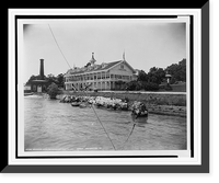 Historic Framed Print, Wehrle's Dancing Pavilion, Put-In-Bay,  17-7/8" x 21-7/8"