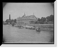 Historic Framed Print, Wehrle's Dancing Pavilion, Put-In-Bay,  17-7/8" x 21-7/8"