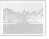 Historic Framed Print, Garfield monument, Washington, D.C.,  17-7/8" x 21-7/8"