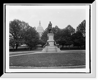 Historic Framed Print, Garfield monument, Washington, D.C.,  17-7/8" x 21-7/8"